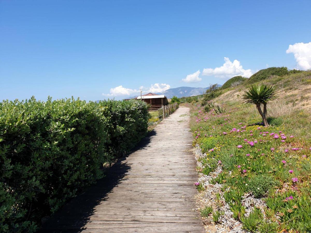 La Villa Fronte Spiaggia Bandiera Blu Sperlonga Buitenkant foto
